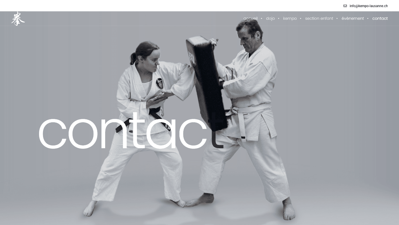 Aperçu du projet Kempo Lausanne