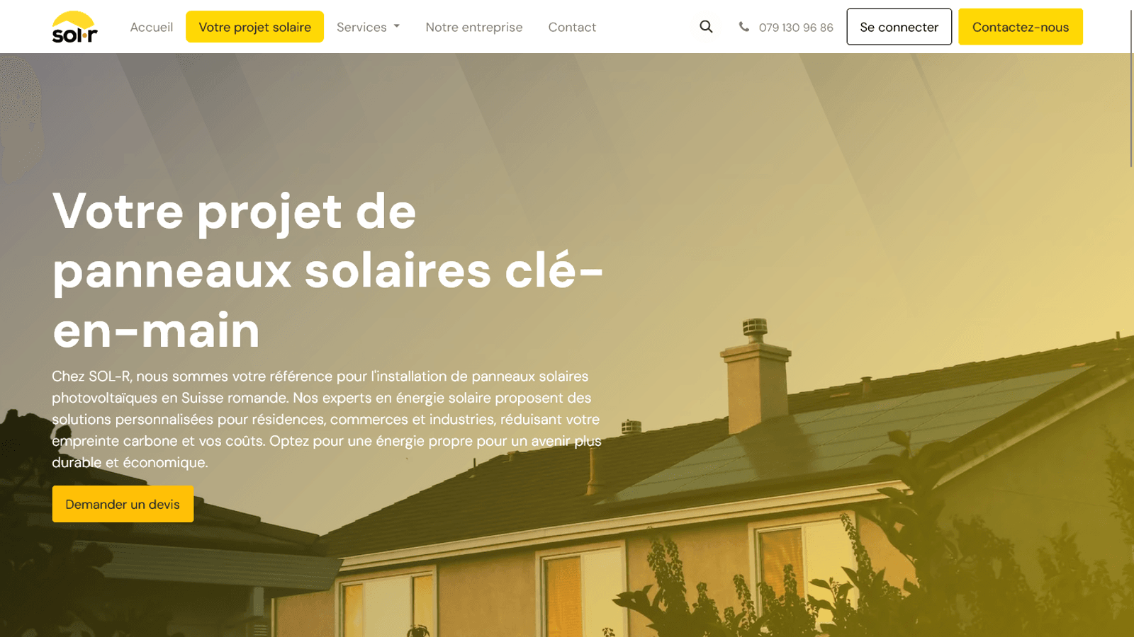 Aperçu du projet SOL-R Sàrl